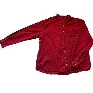 Eddie Bauer Long Sleeve Button Up Shirt